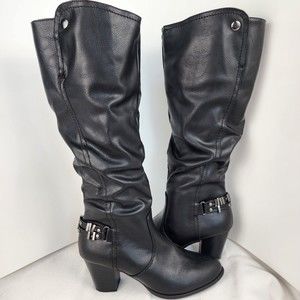 Cliffs by White Mountain Womens Heel Knee High Boots  Size 8M